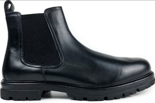 S Oliver Black Chelsea Boot q23 menswear galway