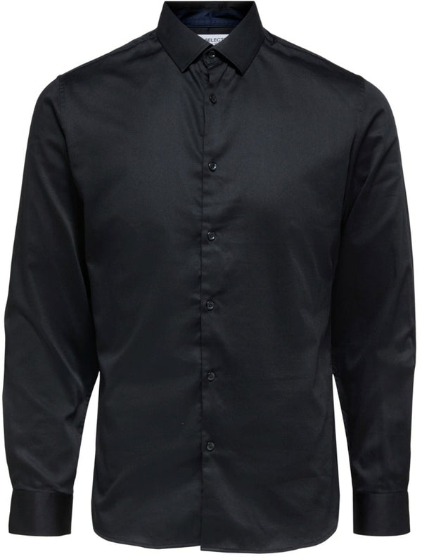 Selected Homme Park Shirt Black Q23 Mensewar Galway