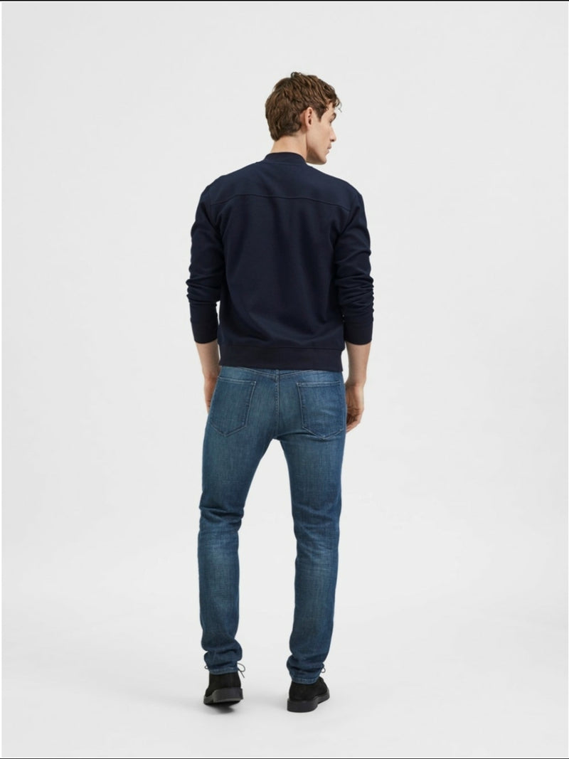 Selected Homme SLH175-SLIMLEON 26606 M.BLUE CAST Q23 Menswear Galway