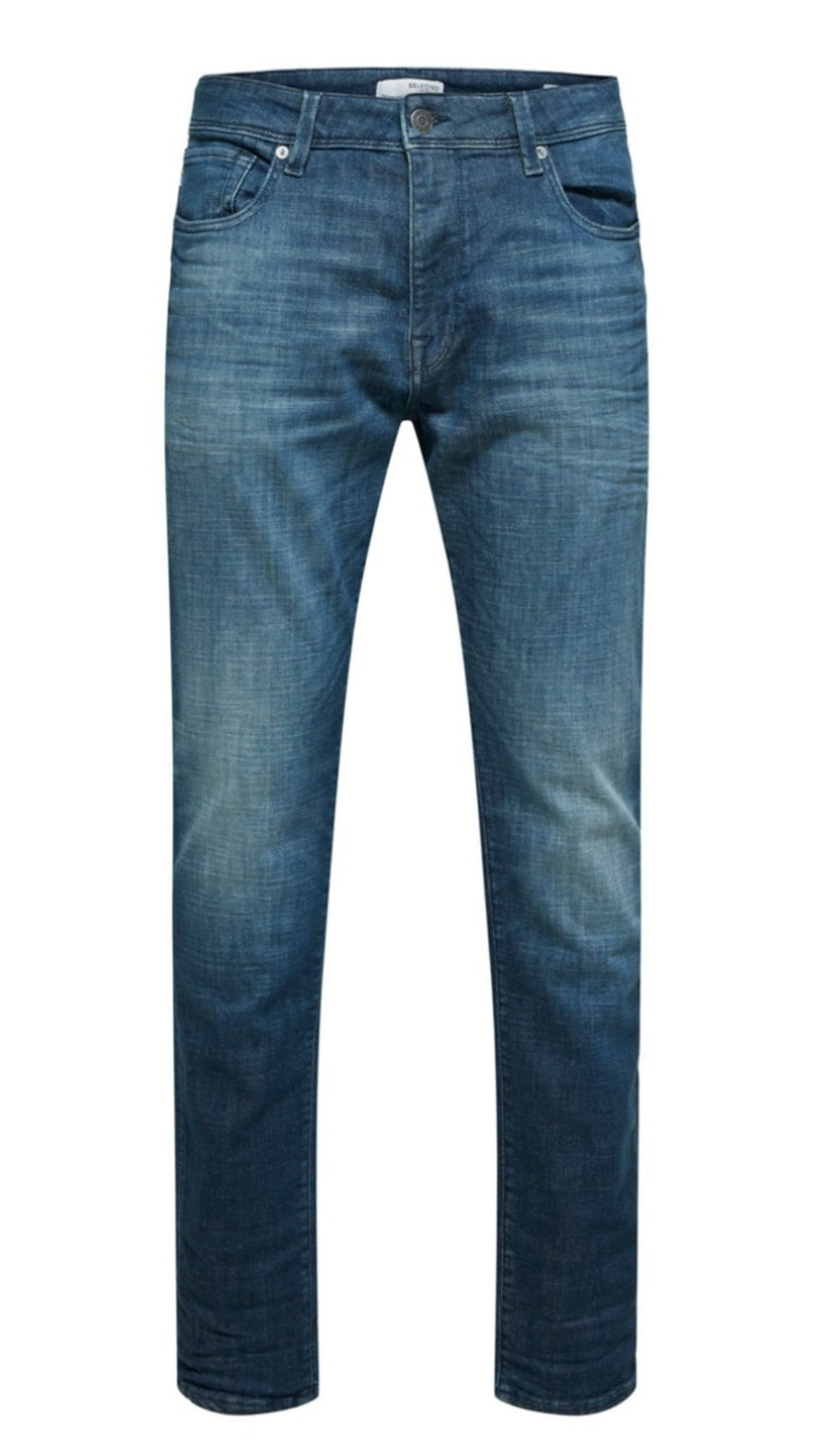 Selected Homme SLH175-SLIMLEON 26606 M.BLUE CAST Q23 Menswear Galway