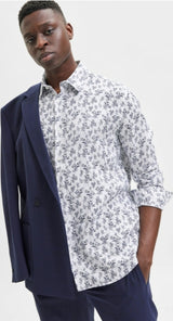 Selected Homme Linen Kylian Shirt Q23 Menswear Galway