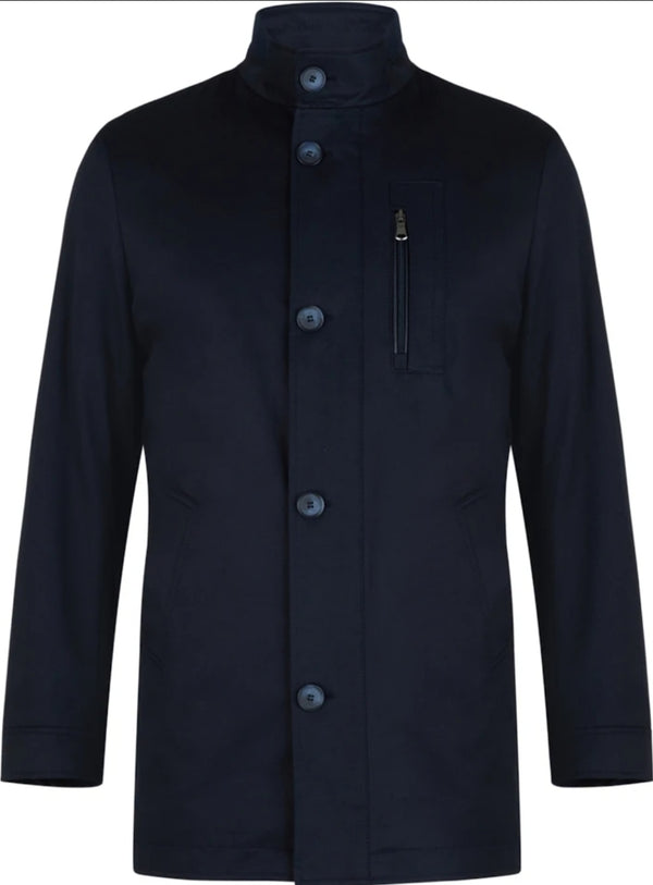 Benetti Kingston Navy Coat q23 menswear galway