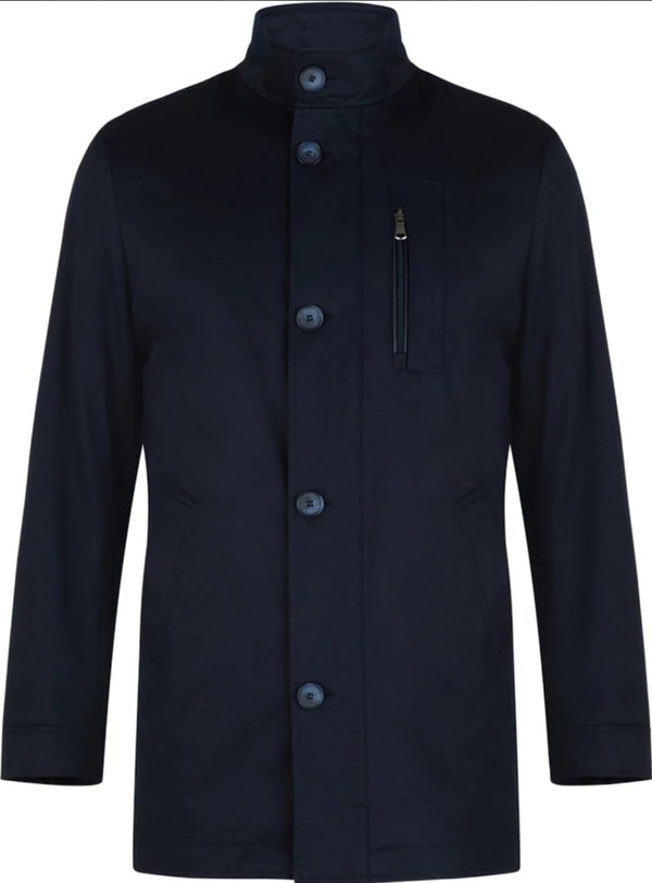 Benetti Kingston Black Coat q23 menswear galway