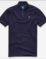 GSTAR RAW Dunda Slim Polo SS Navy - Q23Menswear