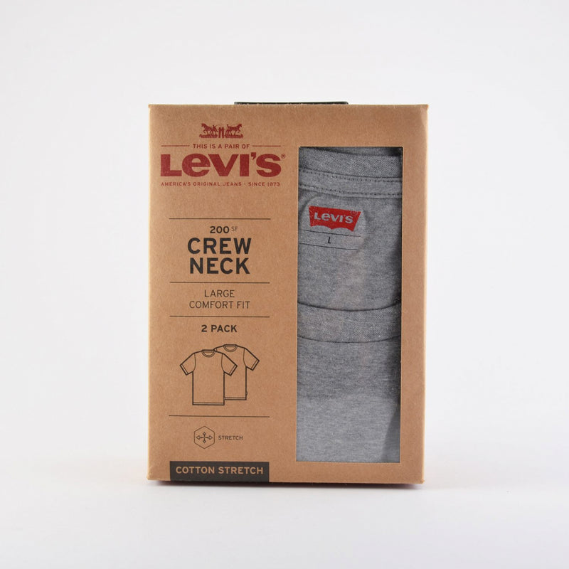 LEVIS CREW NECK TEE 2PK - Q23Menswear