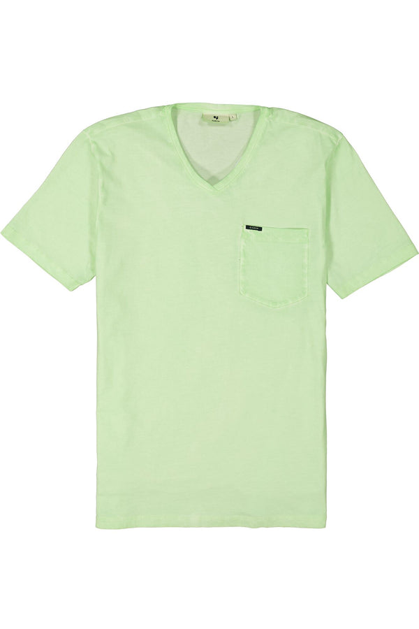 Garcia Soft Lime Tee Q23 Menswear Galway